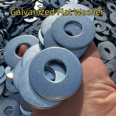 Round Galvanized Stainless Steel Flat Washer Plain Washer Spring Washer