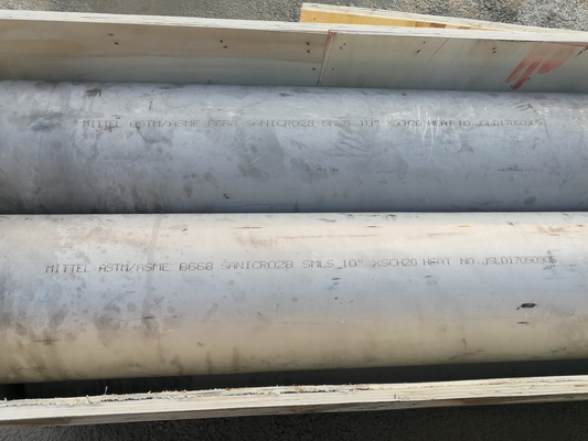 ASTM B668-5   28(N08028) Alloy 28 Seamless Pipe  and Tube
