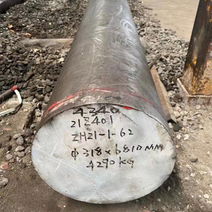 SAE4340 Steel Round Bar Hot Rolled Annealed 228HB Surface Peeled